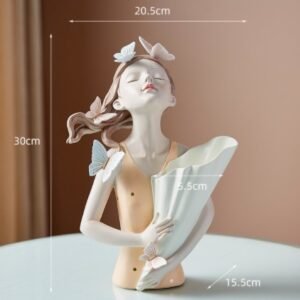 Creative Bubble Girl Vase Simple Decoration
