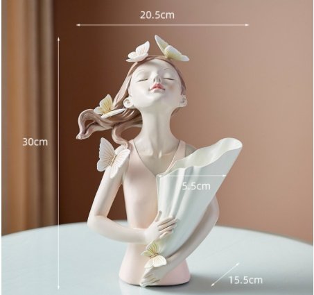 Creative Bubble Girl Vase Simple Decoration - Image 4