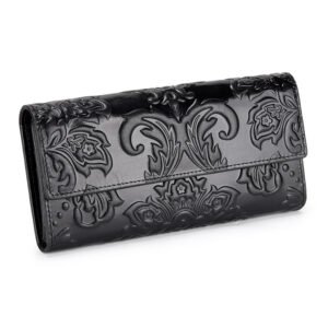 Women's Leather Long Wallet