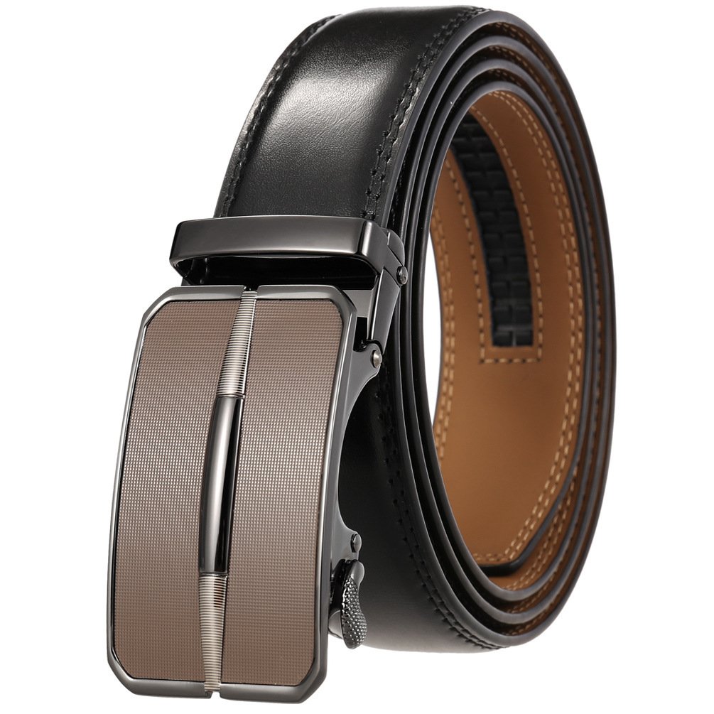 Men's Letaher Belt & Automatic Buckle - Image 6