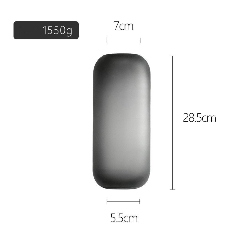 Classic Flower Artificial Flower Glass Vase - Image 5