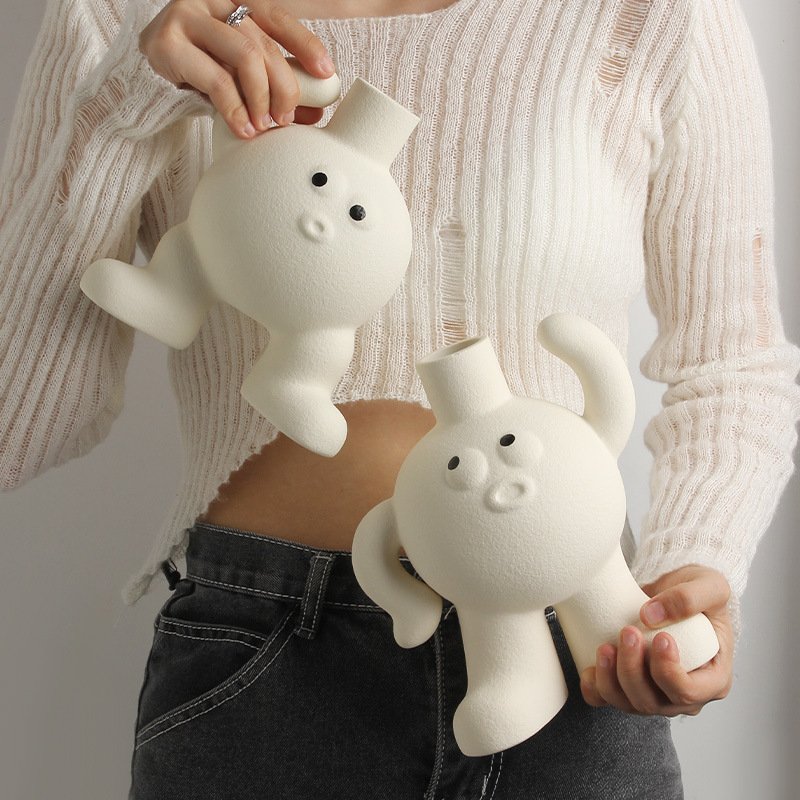 Creative Big Foot Vase Desktop Ornaments - Image 3