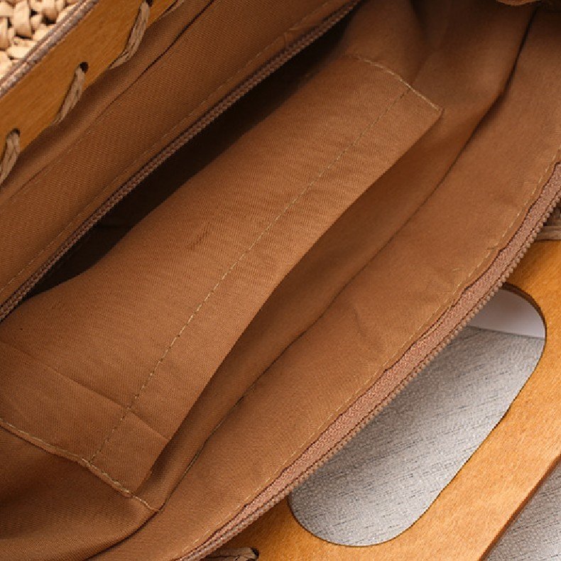 Hand Knitting Leisure Vacation Grocery Shopping Bag - Image 4