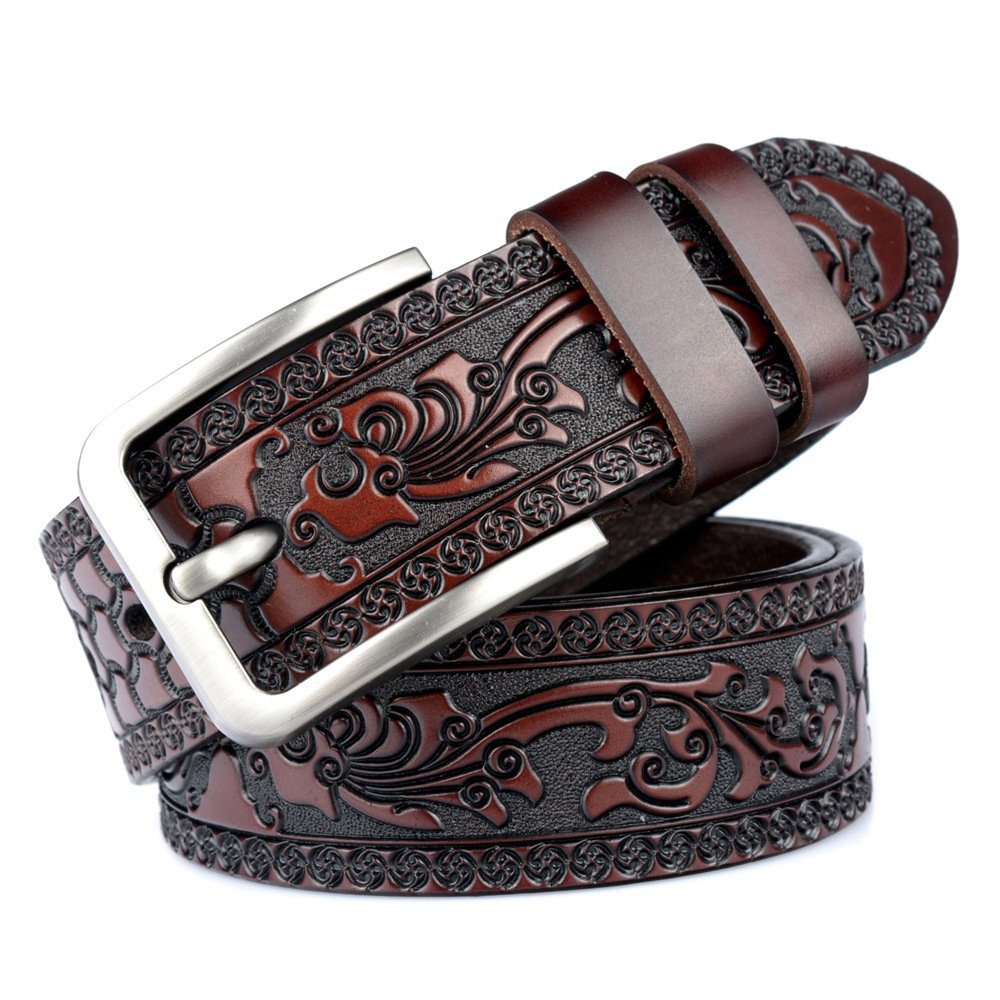 Carved Craft Men's Leather Belt