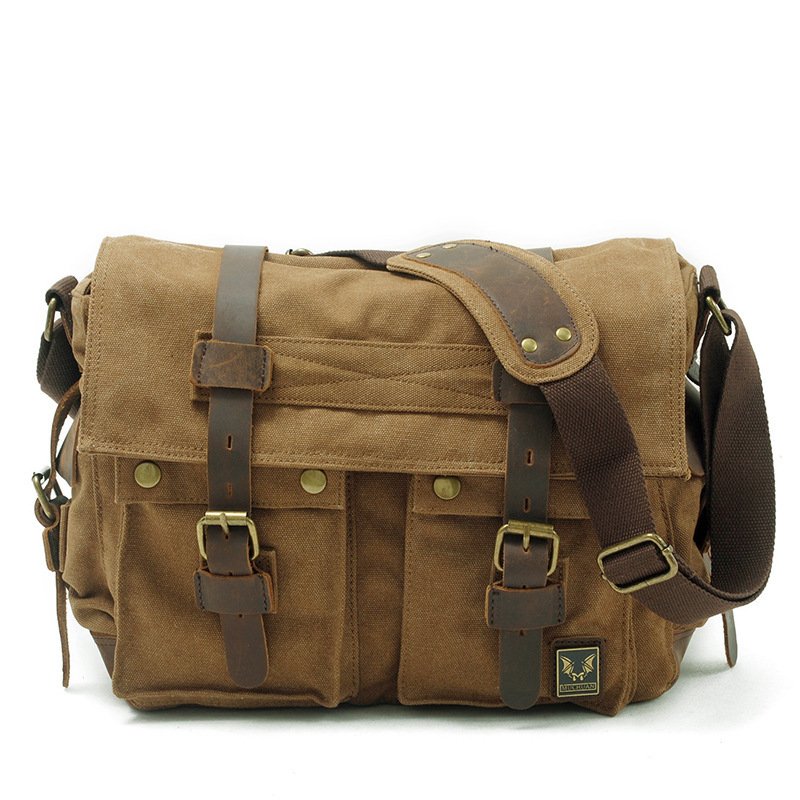 Men's And Women's Messenger Bags Horizontal Square Type - Image 4