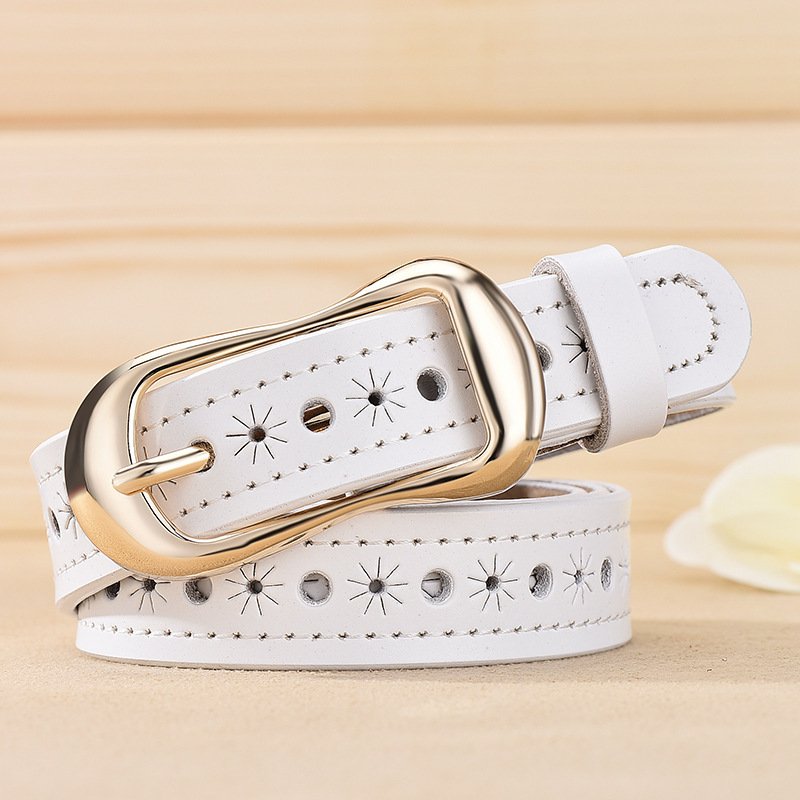 Women's Fashion Leather Belt - Image 5