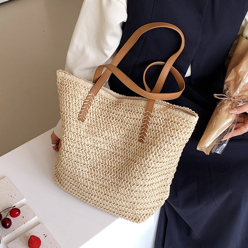 Fashion Summer Popular Straw Bag Women - Image 5