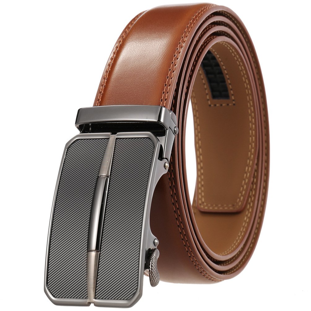 Men's Letaher Belt & Automatic Buckle - Image 8