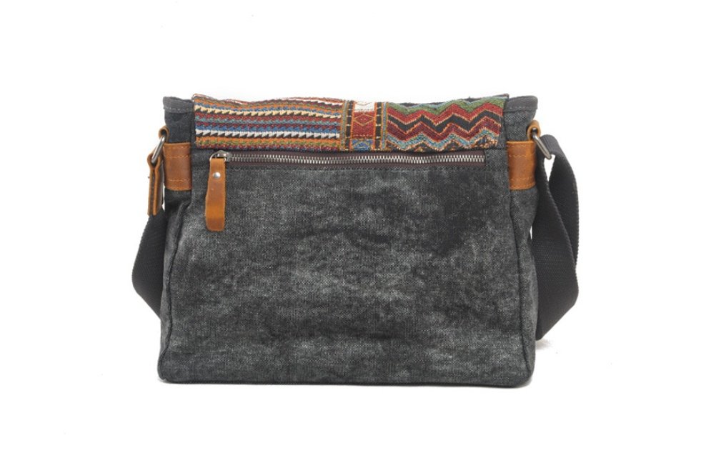 Vintage shoulder bag ethnic style - Image 6