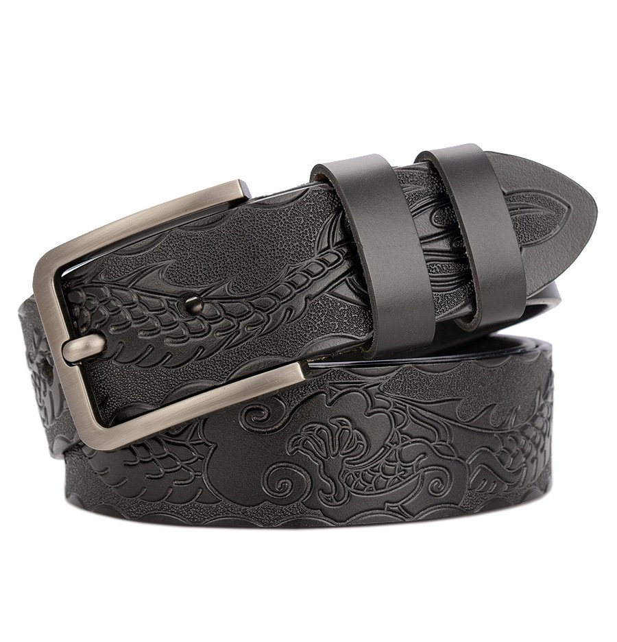 Carved Craft Men's Leather Belt - Image 10