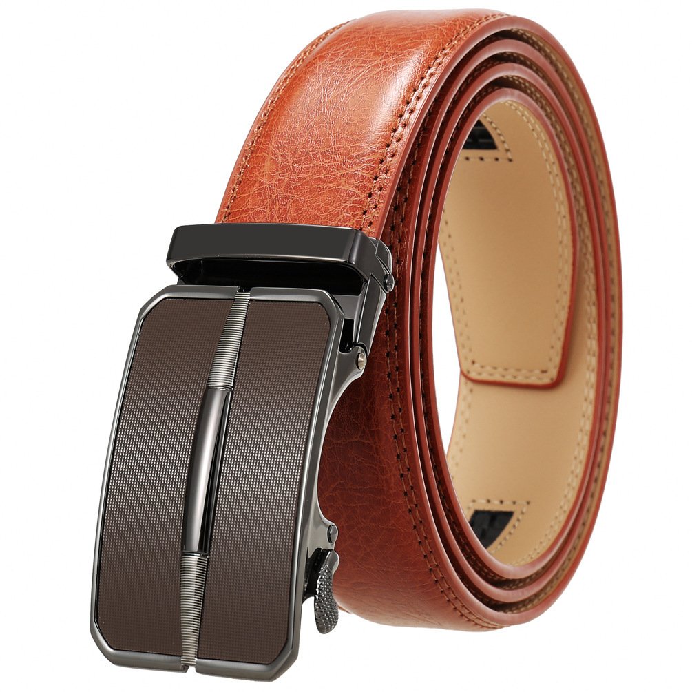 Men's Letaher Belt & Automatic Buckle - Image 7