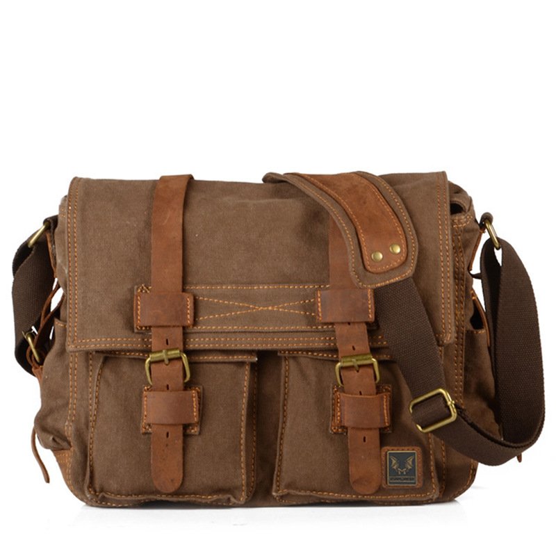 Men's And Women's Messenger Bags Horizontal Square Type - Image 2