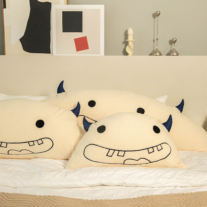 Cartoon Bedside Horn Cushion Bay Window Sofa Pillow - Image 2